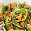 Brotsalat mit gegrilltem Gemüse