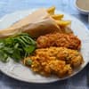 Crispy Stripes - leckere Hähnchenbrust in leckerer Cornflakes-Pannade