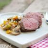 Steak vom Bison mit Pilzen, Tomaten und Lauchzwiebeln von der Foodbloggerin Elbcuisine