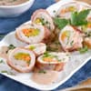 Rezept gefüllte Schnitzelrouladen im Speckmantel