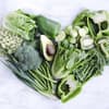 Grünes Gemüse ist gesund 