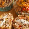 laktosefreie Hackfleischmuffins mit Hirtenkäse