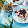 Heidelbeer-Frischkäse-Torte