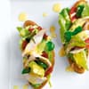 Kaninchen-Crostini mit Bohnenpüree