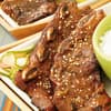 Koreanische Rinderrippen mit Barbecue-Marinade