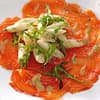 Lachscarpaccio Spargel - Leckeres und leichtes Lachscarpaccio-Rezept mit gebratenem Spargel 