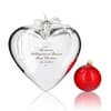 Liebesgeschenk: Glasherz mit Gravur