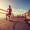 Eine Frau macht LISS-Training 