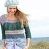 Häkelanleitung Mustermix-Pulli