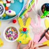 Osterbastelei mit Kindern