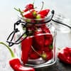 Peperoni im Glas