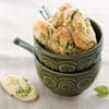 Herzhafte Pesto-Schnecken-Plätzchen
