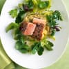 Pfefferlachs mit grünen Olivenkartoffeln