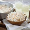 Popcorn in einer Schüssel