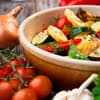 Provenzalisches Gericht mit Gemüse