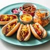 Hot Dog mit Pulled Pork
