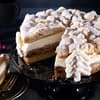 Rezept gefüllte Schneetorte zu Weihnachten 