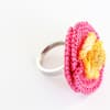 Ringe und Ohrringe "Malve" von Natalie Häkelteufel über makerist.de
