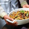 Spagetthi mit Auberginen 