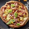 Tomate-Salami-Pizza