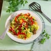 Hackfleisch-Kartoffelpfanne mit Gemüse