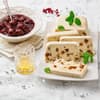 Lebkuchen-Parfait mit Whisky-Kirschen