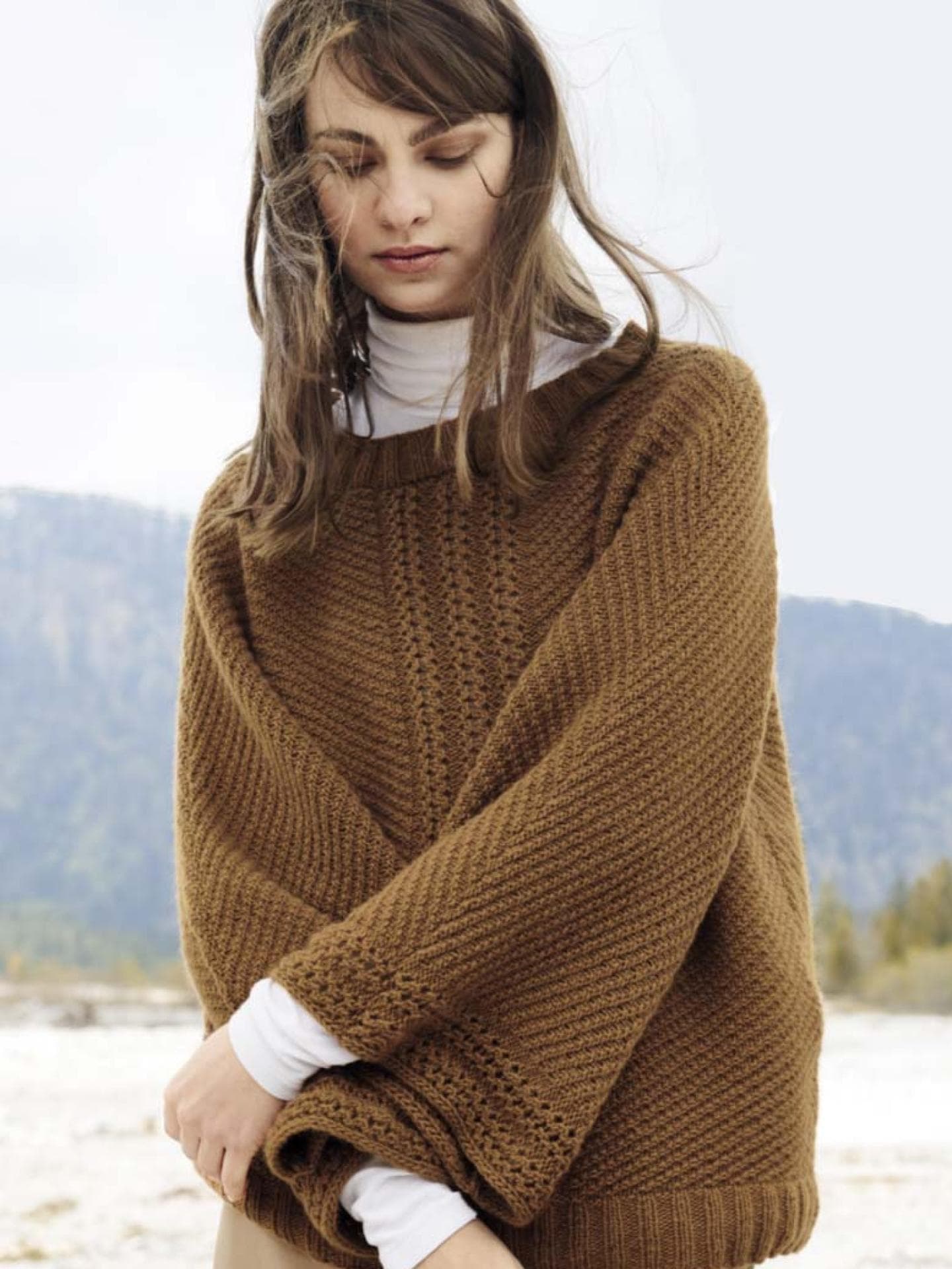 Kashmir Kimono Pullover