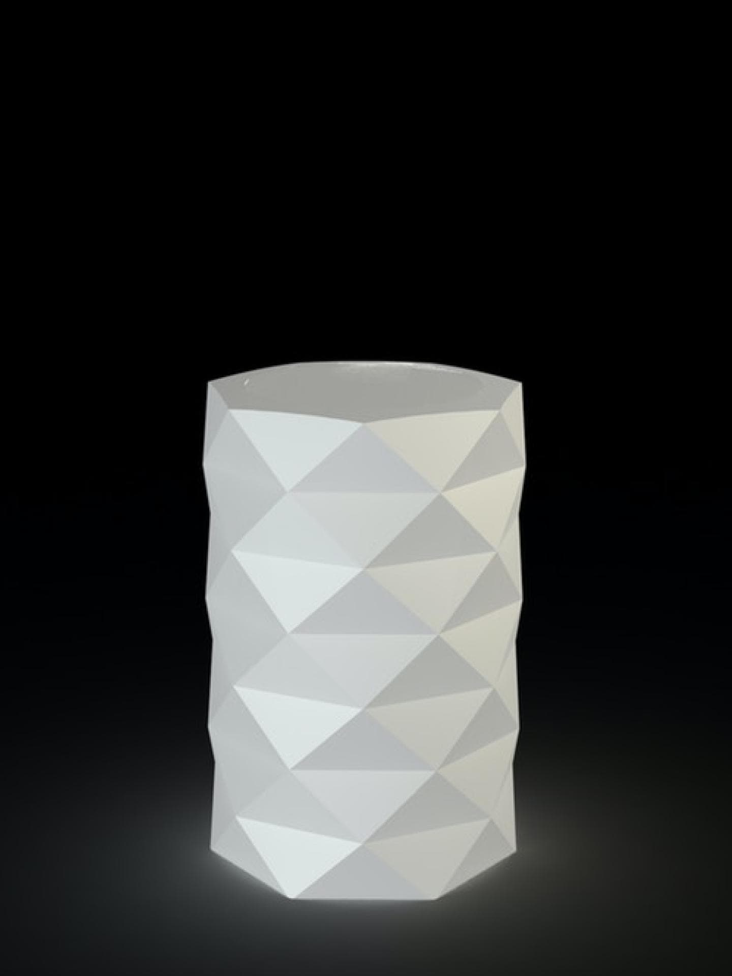 Leuchtende Blumenvase 