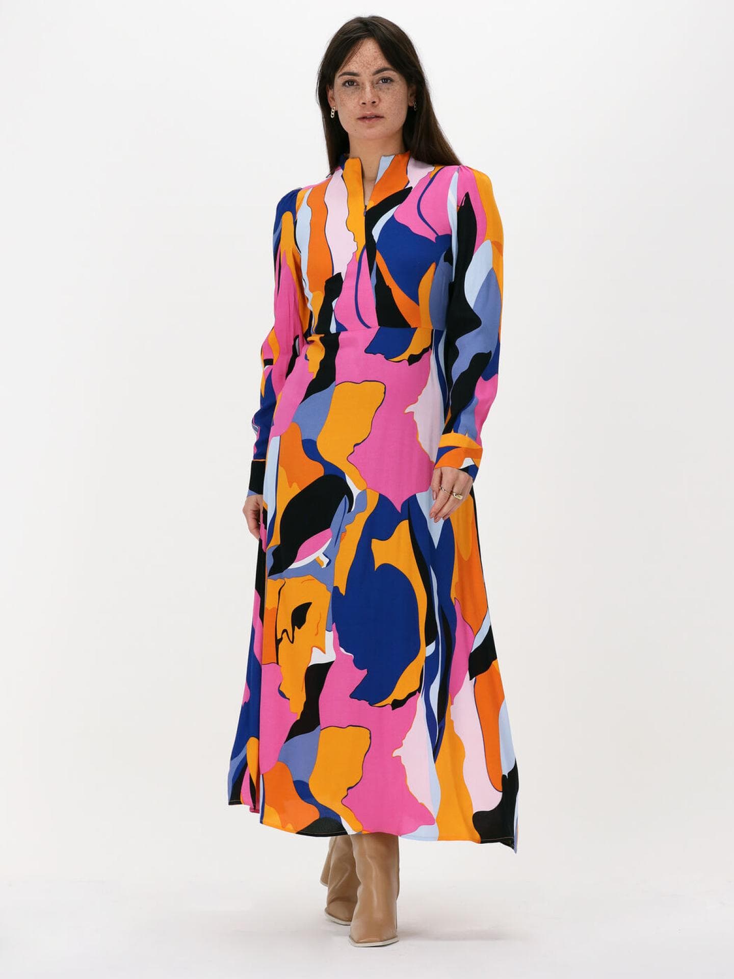 Maxikleid mit Print 