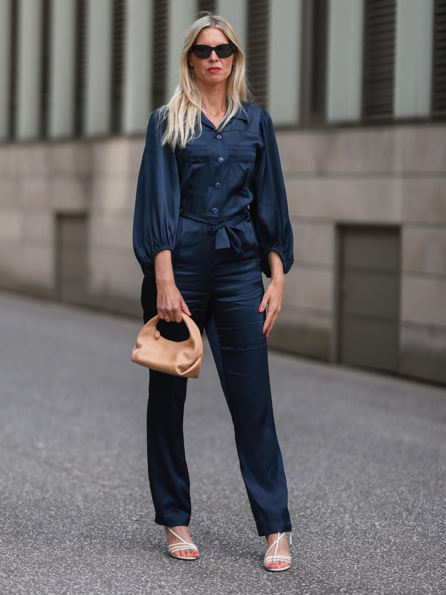 Vanessa Gieser in einem Jumpsuit