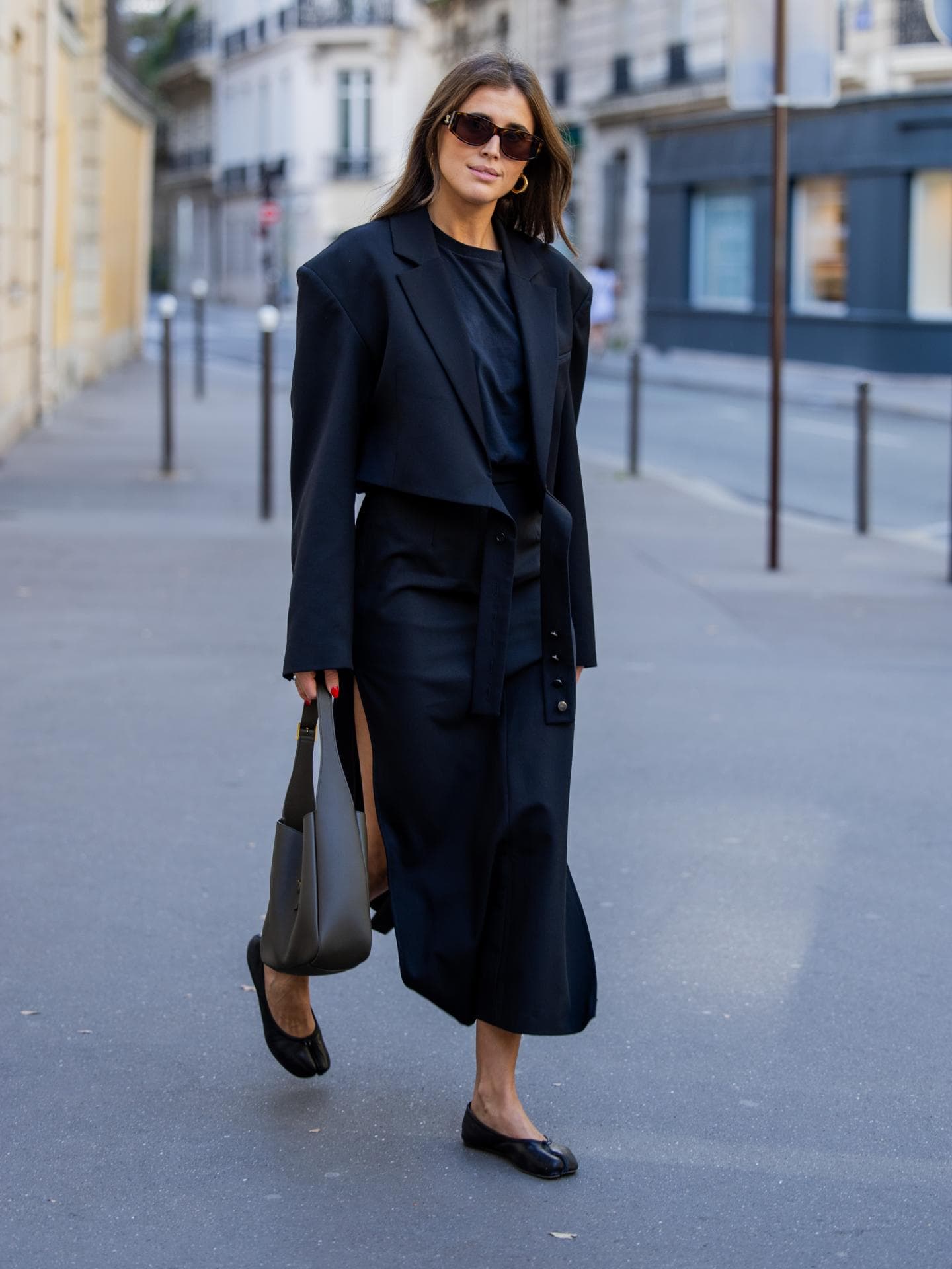 Darja Barannik im Streetstyle
