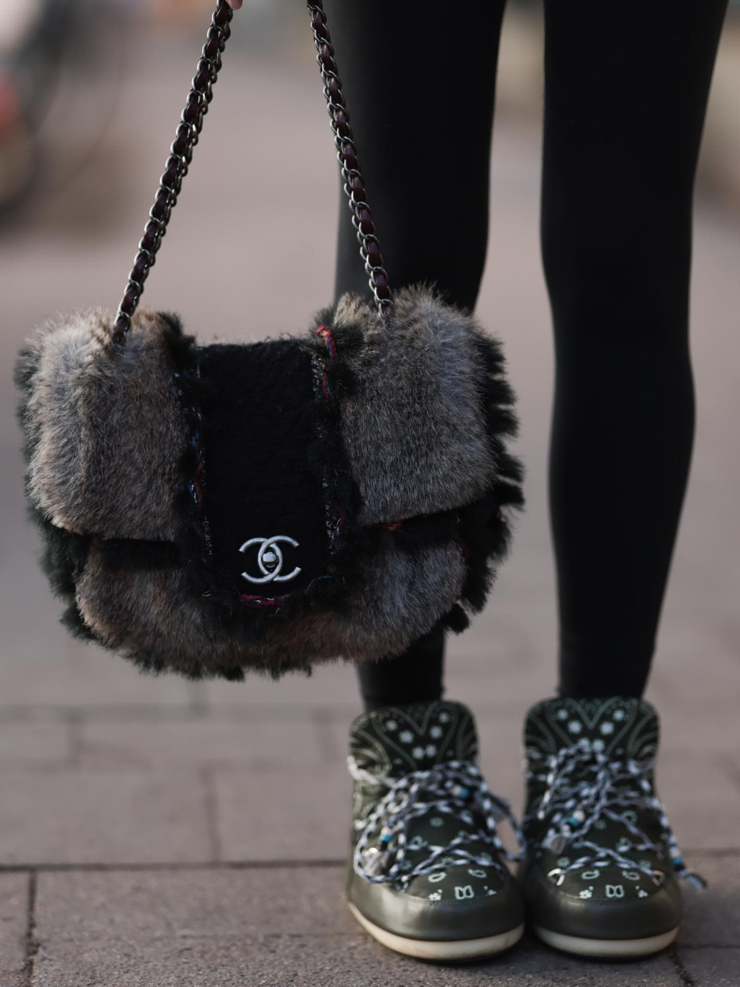 Stiefel mit Schnürung im Streetstyle