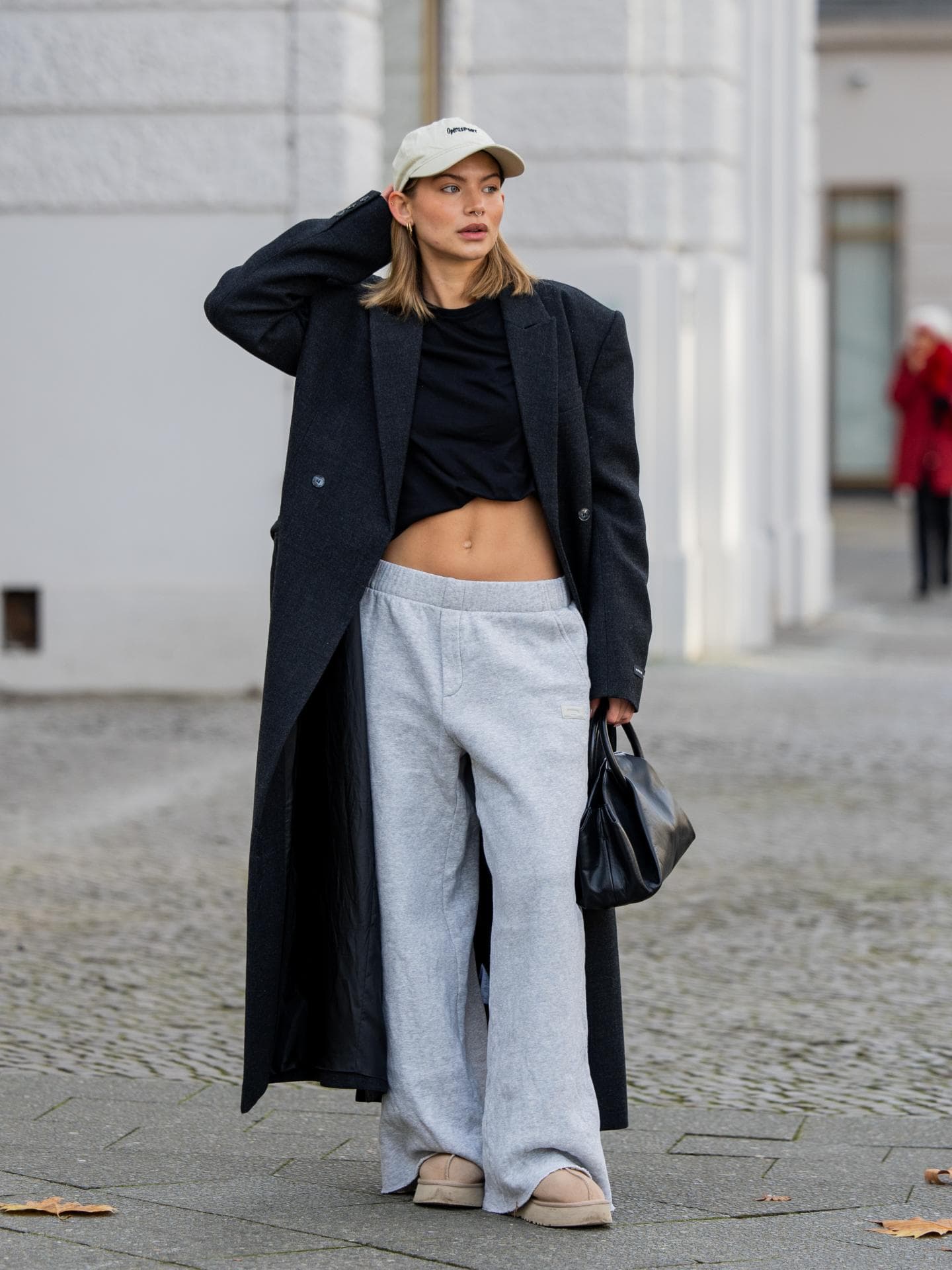 Ugg Boots mit Jogginghose kombinieren 