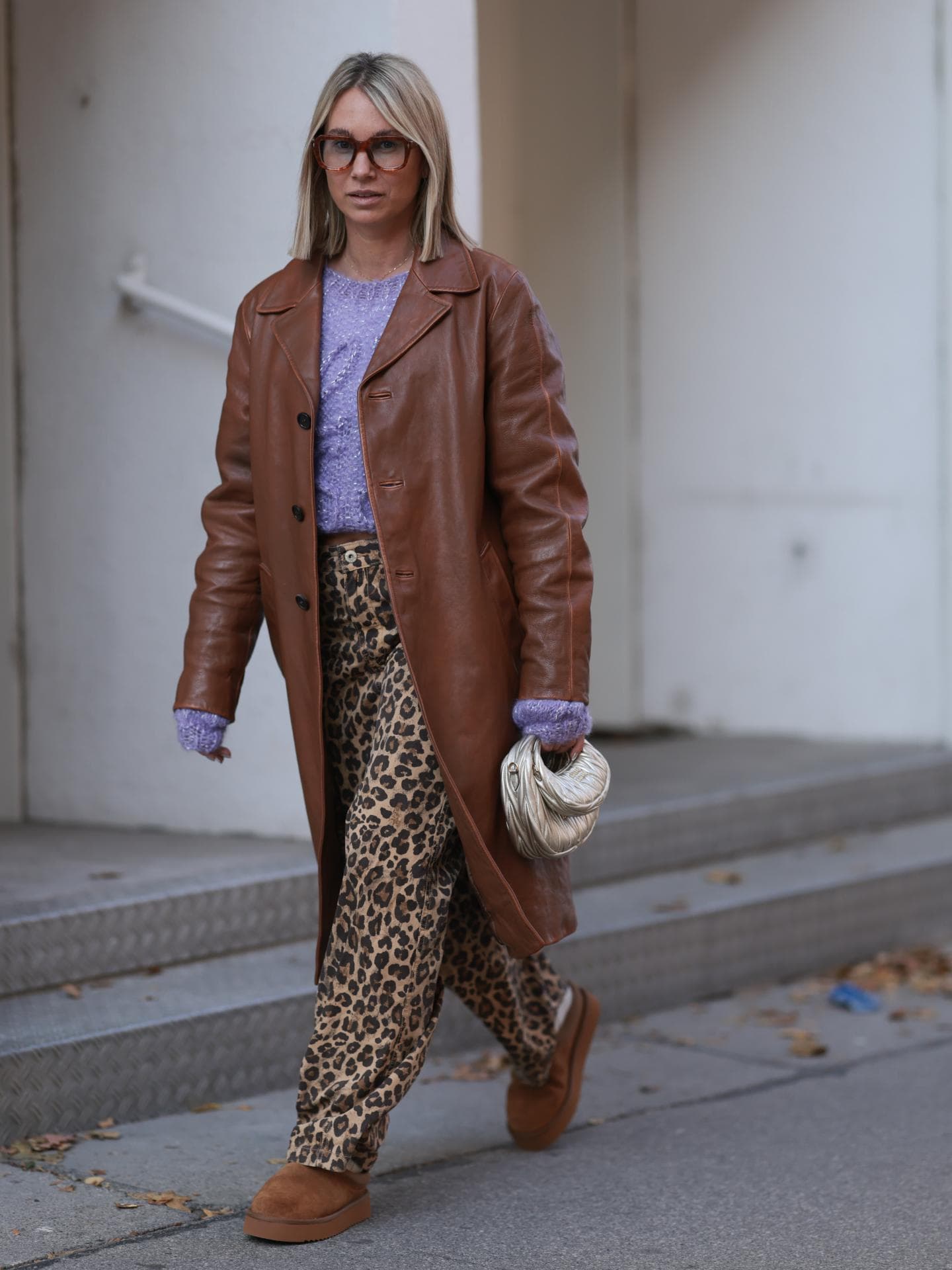 Ugg Boots mit Leoprint kombinieren 