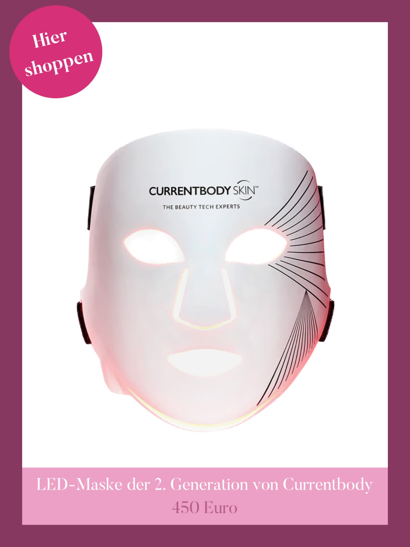 Currentbody LED-Maske der 2. Generation