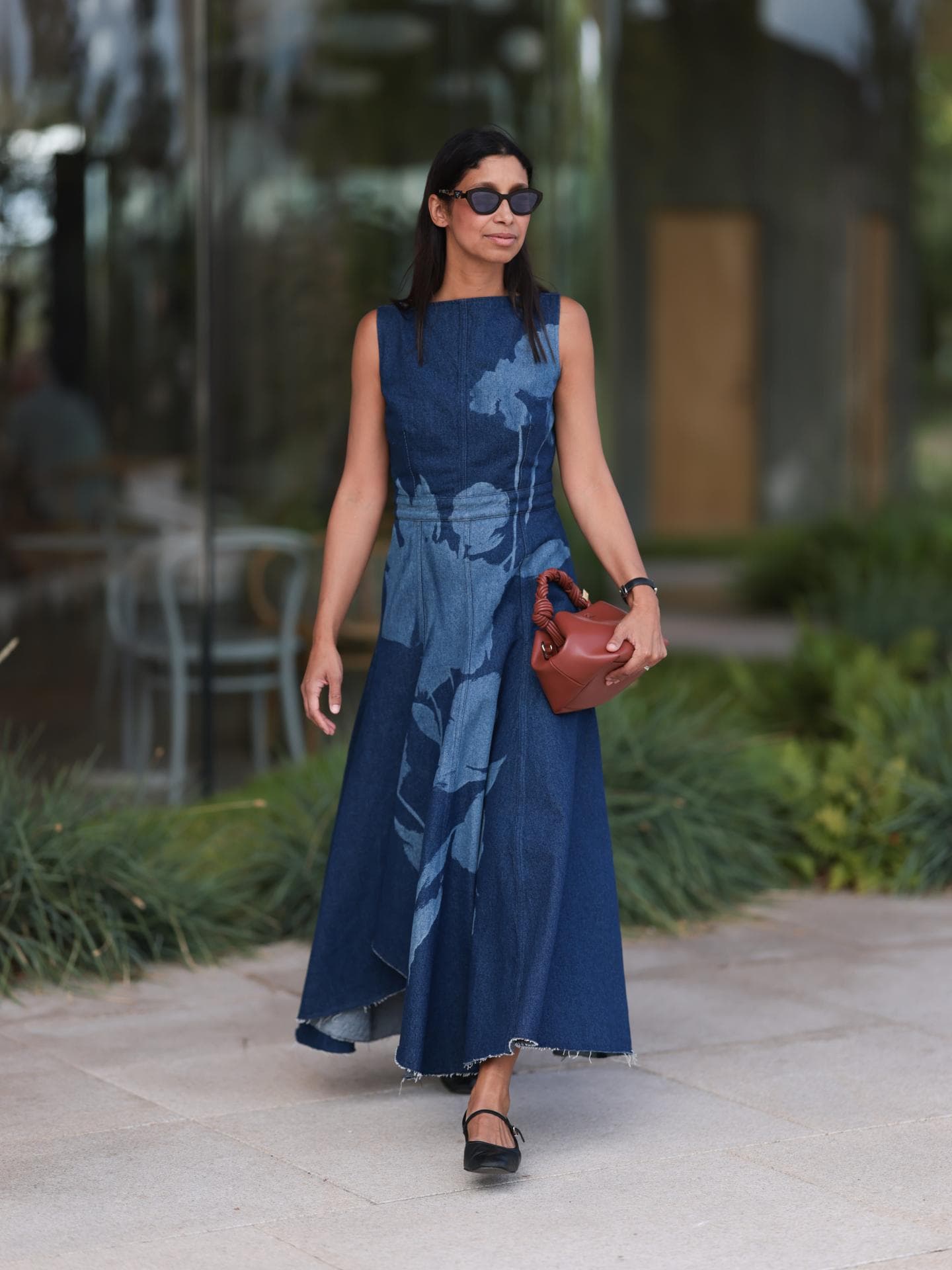 Kleid in A-Linie Streetstyle 