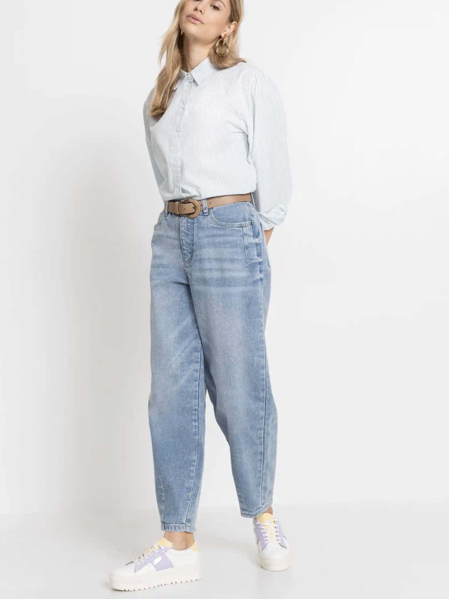 Barrel-Jeans von Bonprix Ganzkörper 