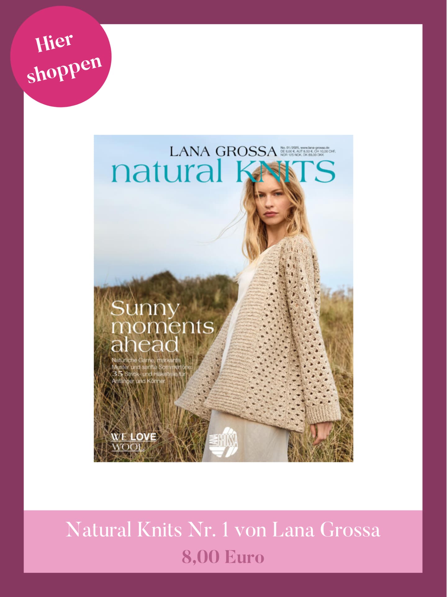 Natural Knits Nr. 1 von Lana Grossa