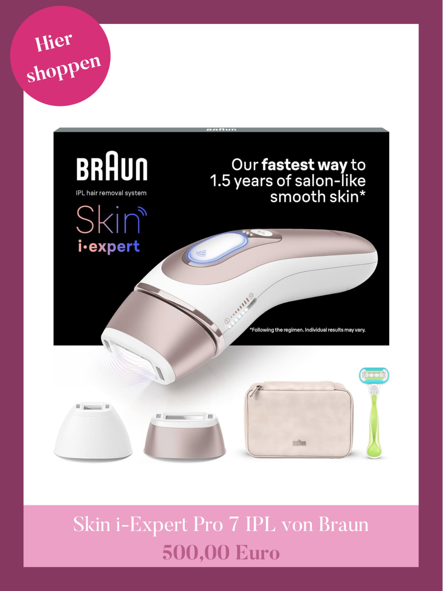 Braun Skin i-expert Pro 7 IPL