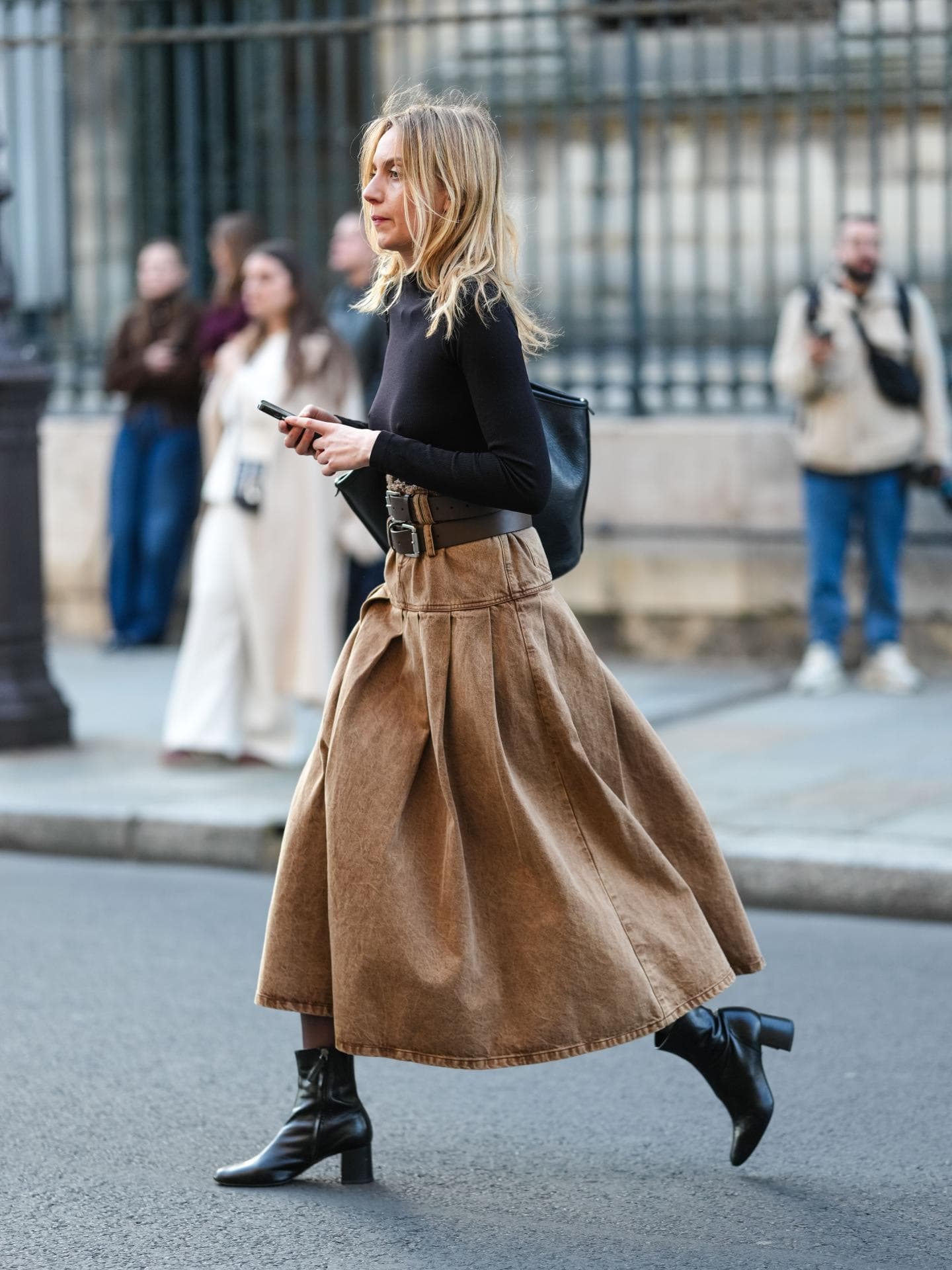 Leder-Boots knöchelhoch Streetstyle 