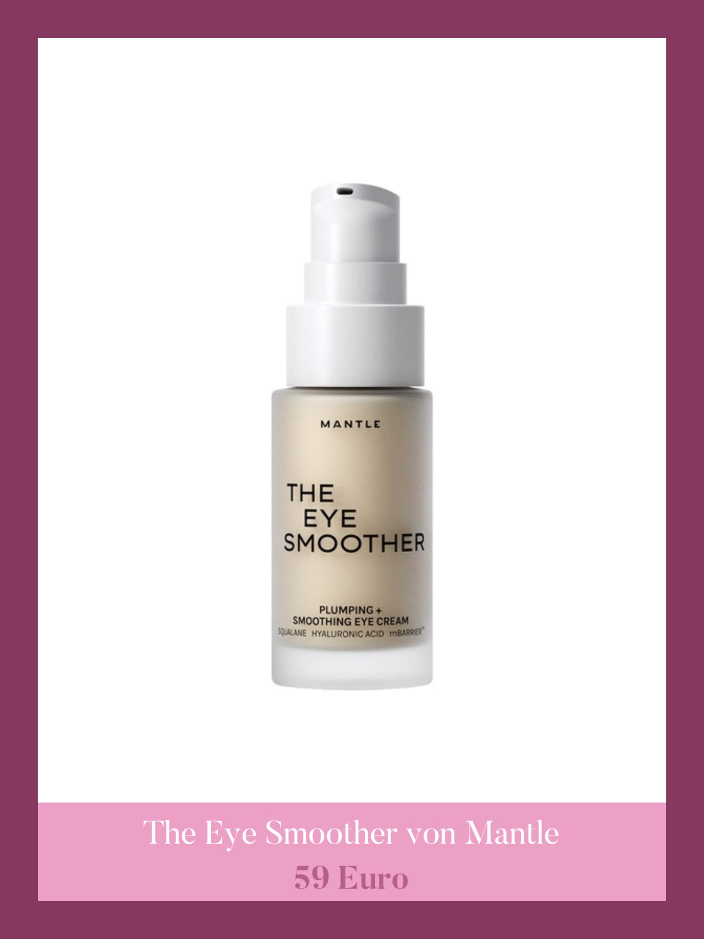 Mantle Skin Erfahrungen - The Eye Smoother von Mantle