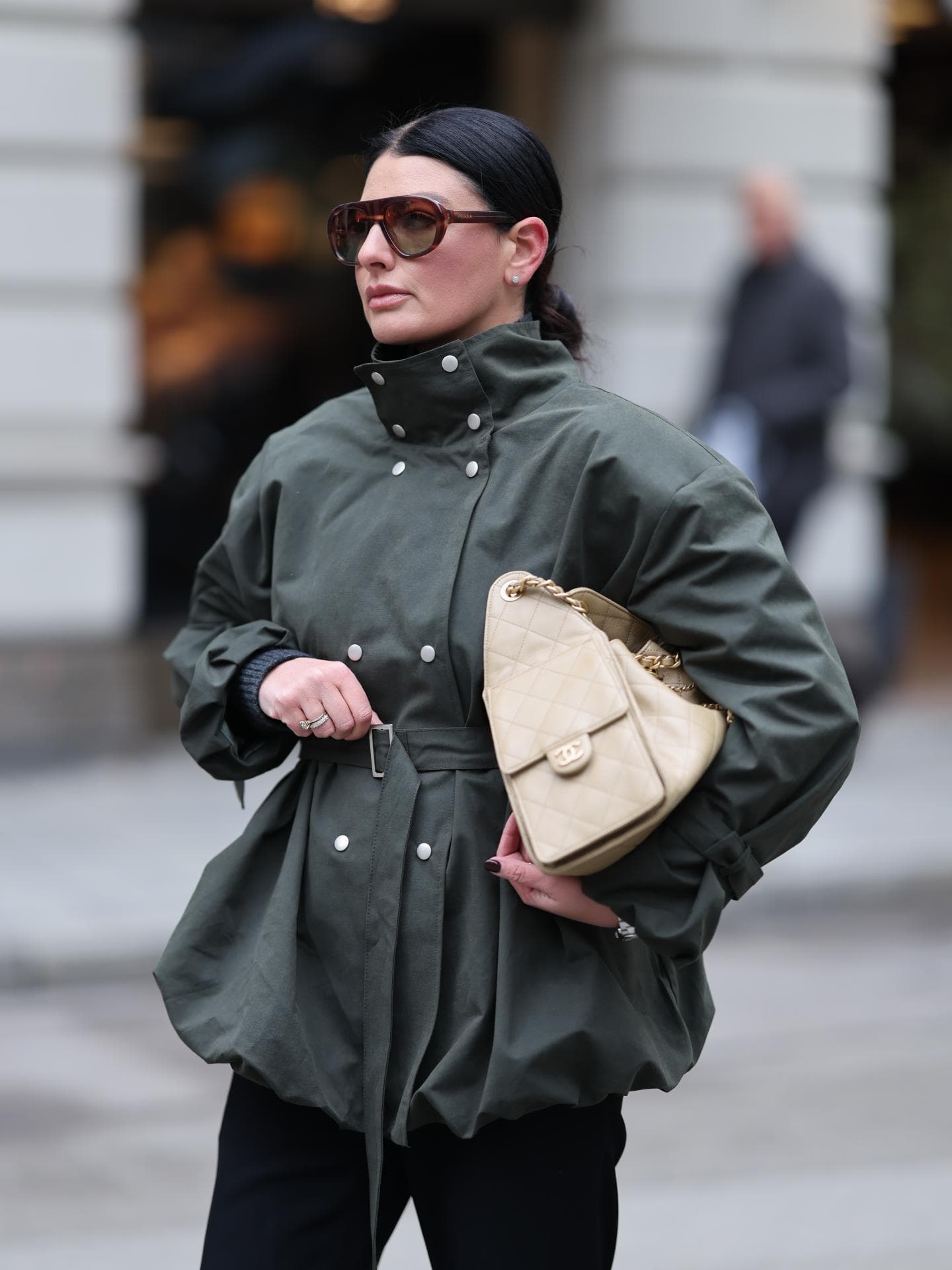 Frühlings-Trends 2026 Utility-Jacke mit Stehkragen