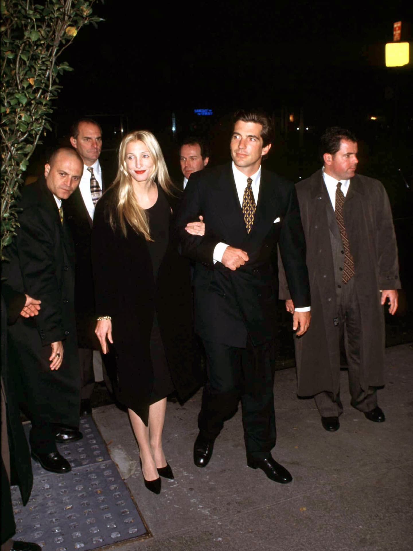 Carolyn Bessette-Kennedy im Slipdress