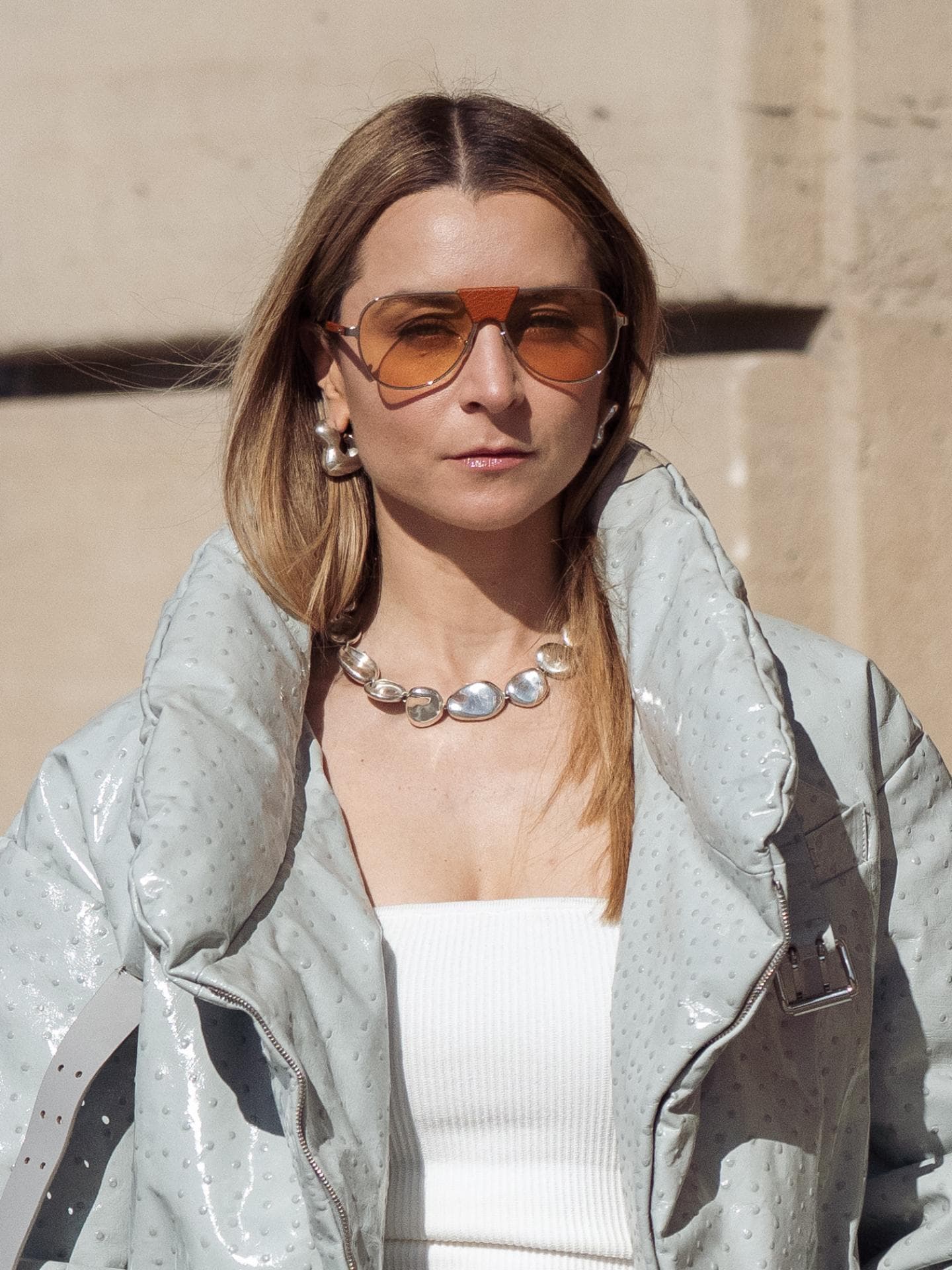 Asymmetrische Perlenkette 