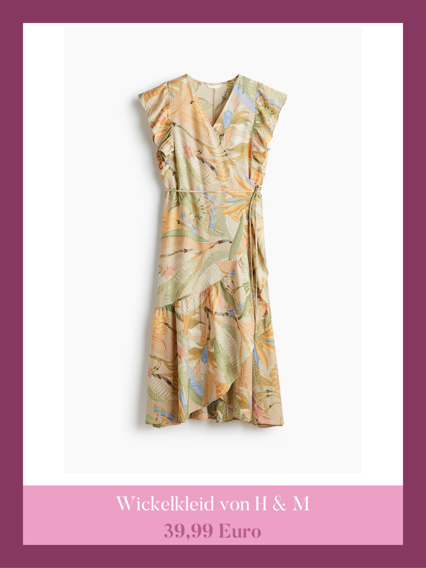 Wickelkleid von H&M 