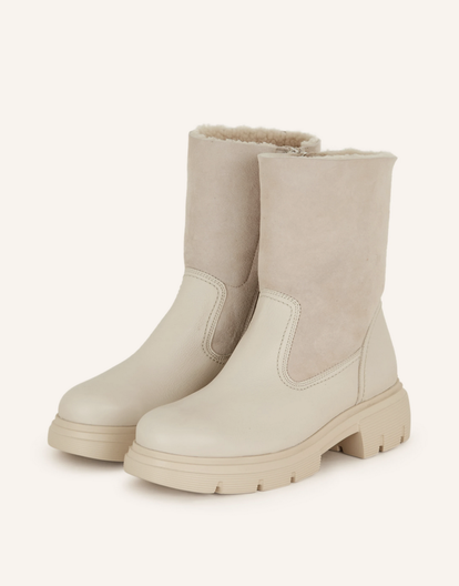 Palado Ensah Damen Stiefeletten - Made In Portugal, Mit Schurwolle Gefüttert