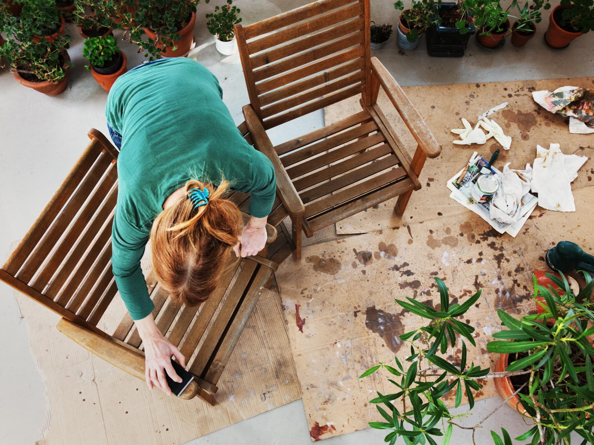 Terrasse fit für den Sommer machen