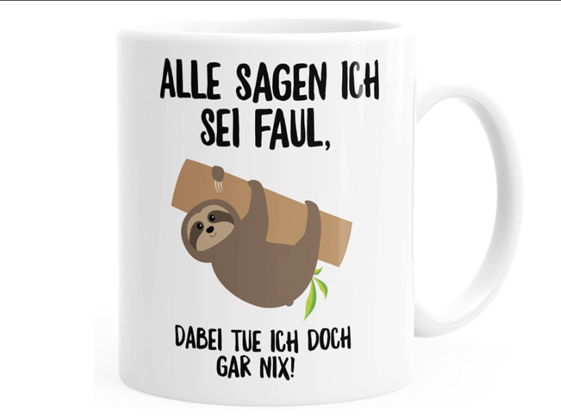 Faultier Tasse
