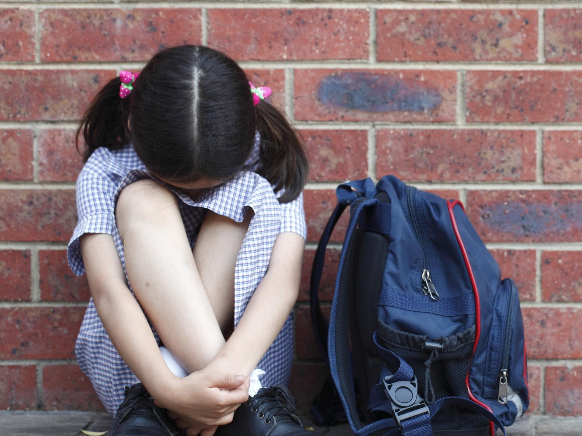 Kind hat Angst vor der Schule