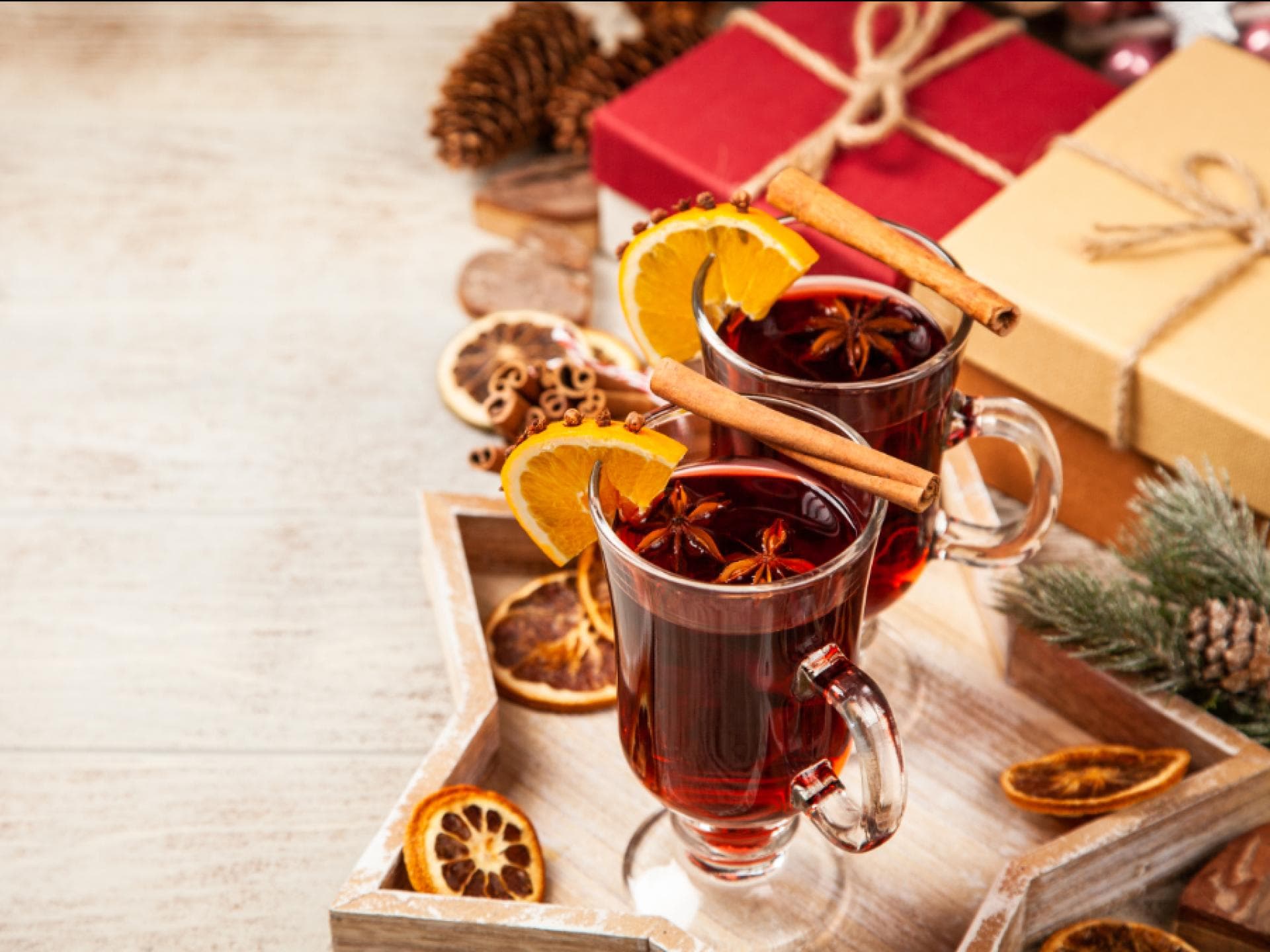 Selbstgemachter Glühwein